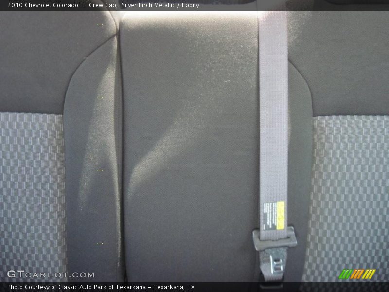 Silver Birch Metallic / Ebony 2010 Chevrolet Colorado LT Crew Cab