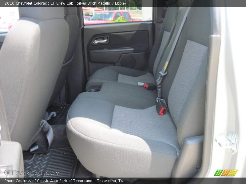 Silver Birch Metallic / Ebony 2010 Chevrolet Colorado LT Crew Cab