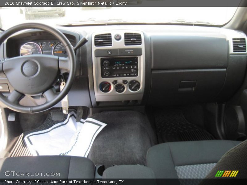 Silver Birch Metallic / Ebony 2010 Chevrolet Colorado LT Crew Cab