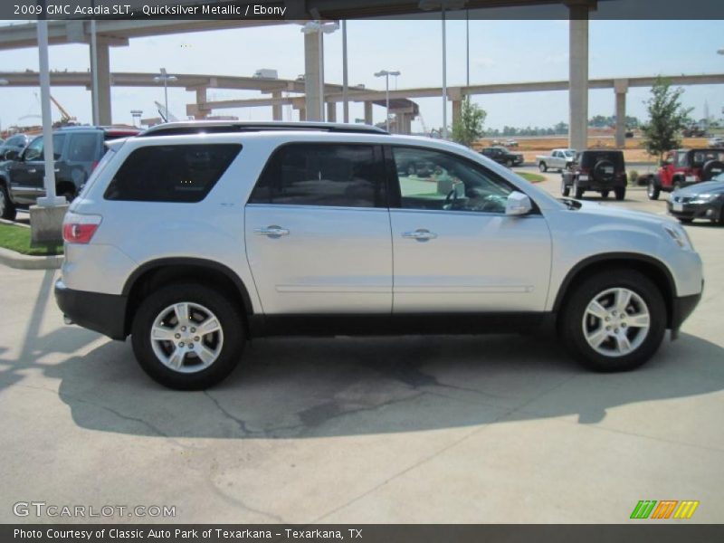 Quicksilver Metallic / Ebony 2009 GMC Acadia SLT