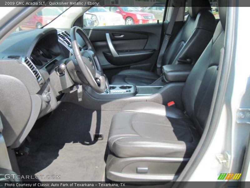 Quicksilver Metallic / Ebony 2009 GMC Acadia SLT