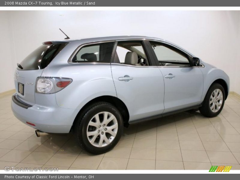Icy Blue Metallic / Sand 2008 Mazda CX-7 Touring