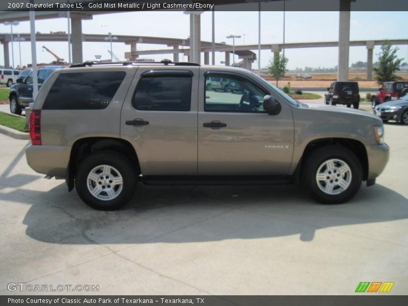 Gold Mist Metallic / Light Cashmere/Ebony 2007 Chevrolet Tahoe LS