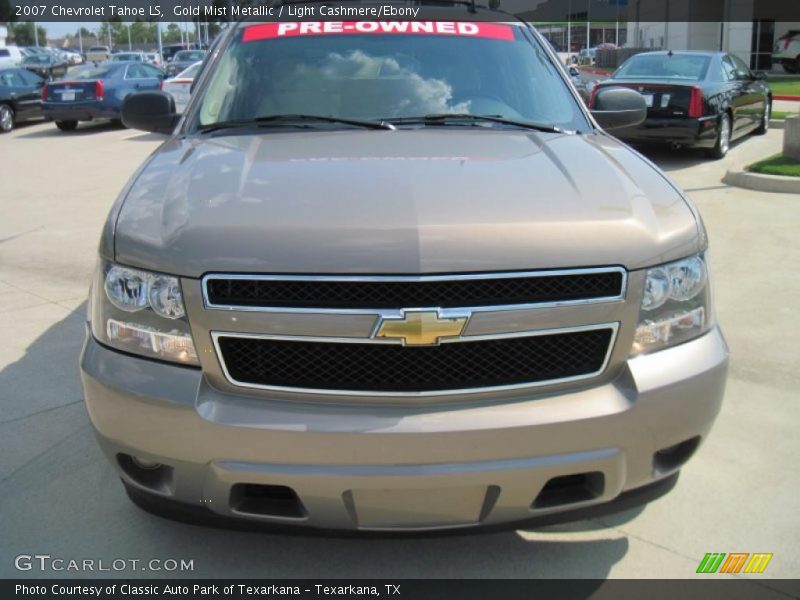 Gold Mist Metallic / Light Cashmere/Ebony 2007 Chevrolet Tahoe LS