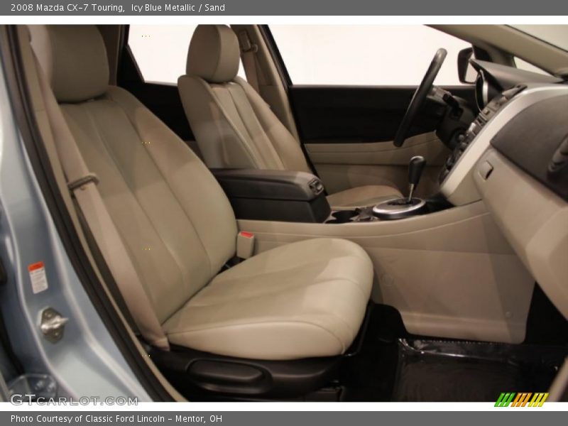 Icy Blue Metallic / Sand 2008 Mazda CX-7 Touring