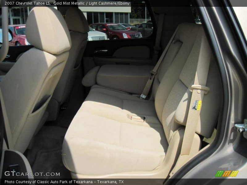 Gold Mist Metallic / Light Cashmere/Ebony 2007 Chevrolet Tahoe LS