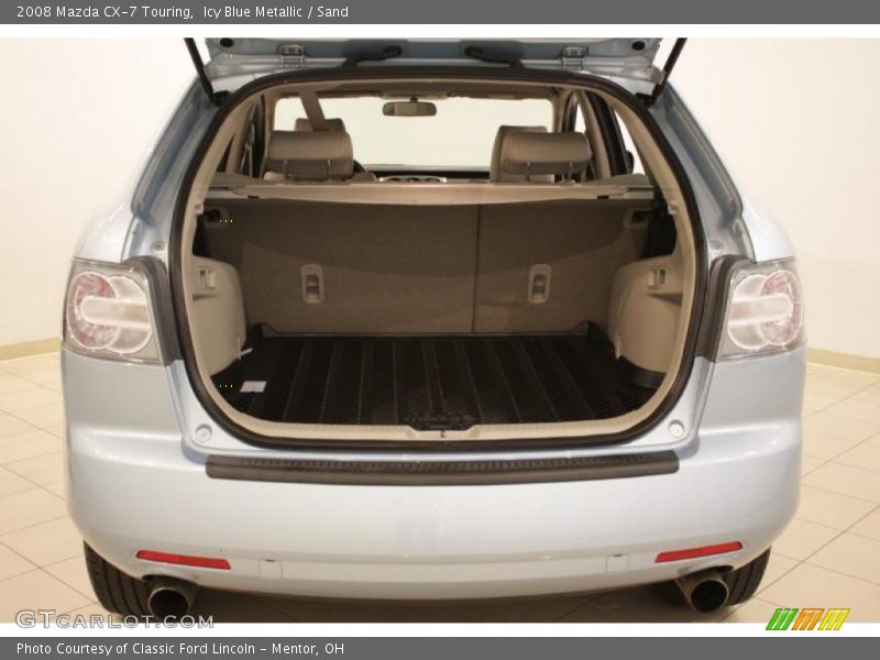 Icy Blue Metallic / Sand 2008 Mazda CX-7 Touring
