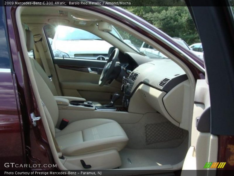 Barolo Red Metallic / Almond/Mocha 2009 Mercedes-Benz C 300 4Matic
