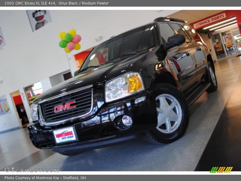 Onyx Black / Medium Pewter 2003 GMC Envoy XL SLE 4x4