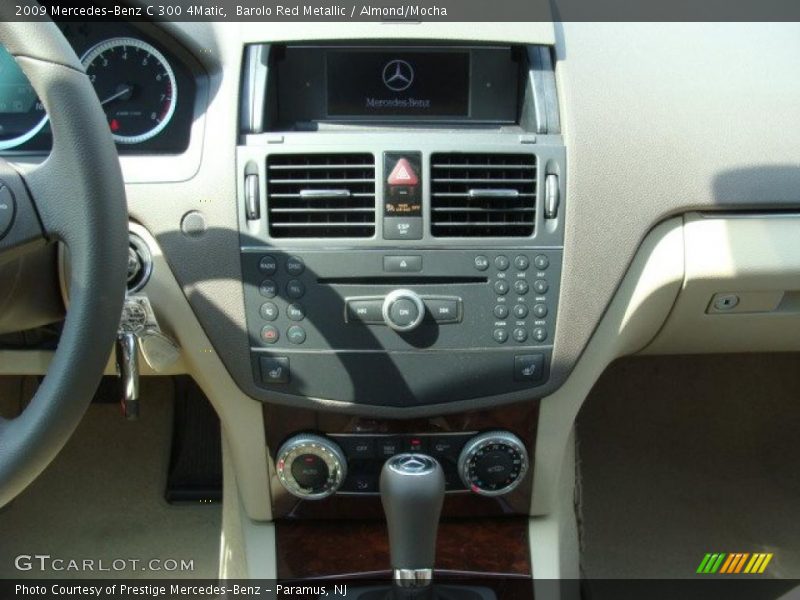 Barolo Red Metallic / Almond/Mocha 2009 Mercedes-Benz C 300 4Matic