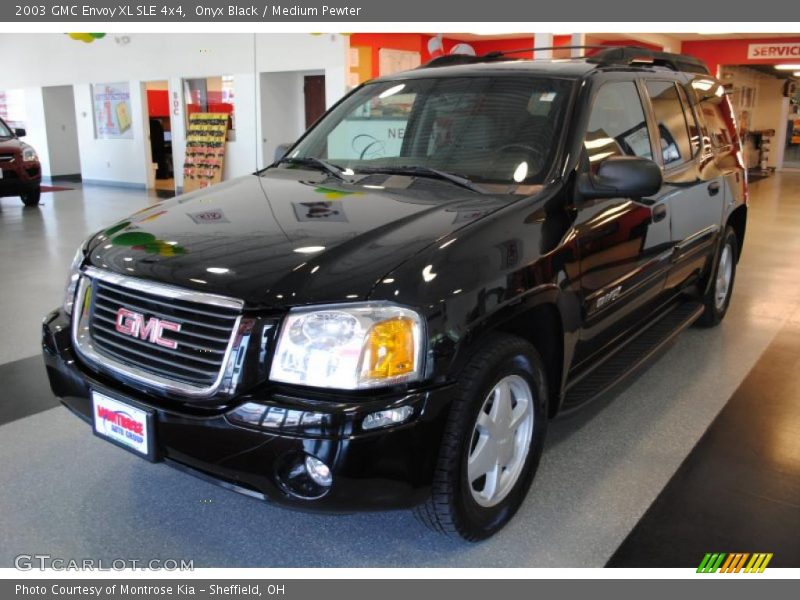 Onyx Black / Medium Pewter 2003 GMC Envoy XL SLE 4x4