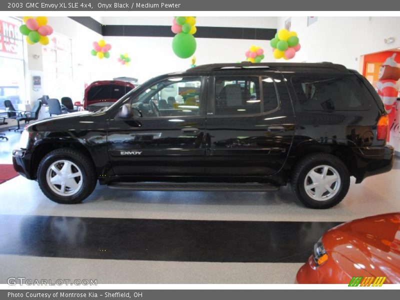 Onyx Black / Medium Pewter 2003 GMC Envoy XL SLE 4x4