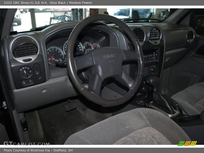 Onyx Black / Medium Pewter 2003 GMC Envoy XL SLE 4x4