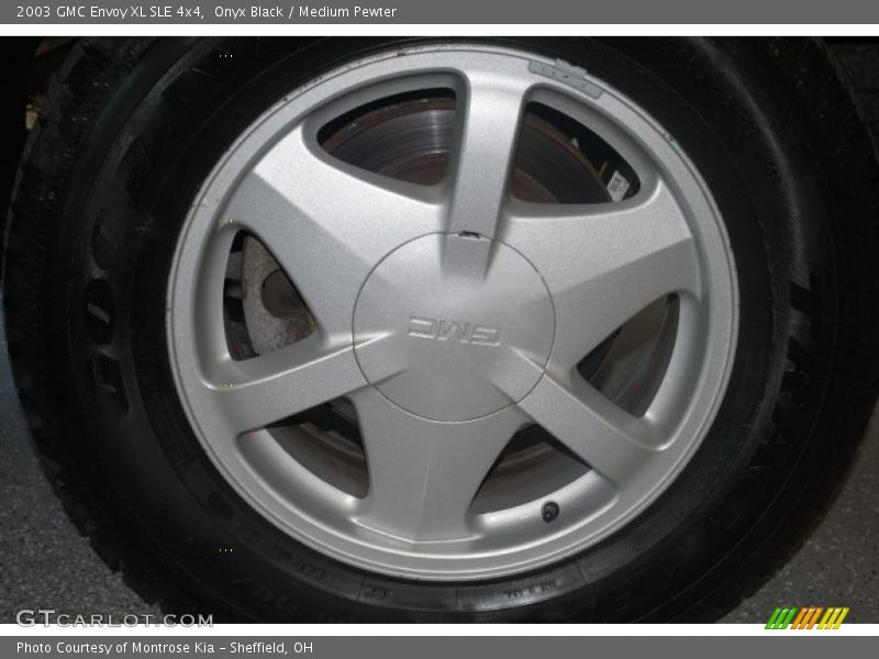 Onyx Black / Medium Pewter 2003 GMC Envoy XL SLE 4x4
