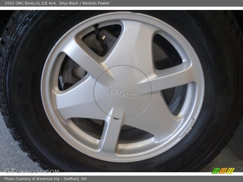 Onyx Black / Medium Pewter 2003 GMC Envoy XL SLE 4x4