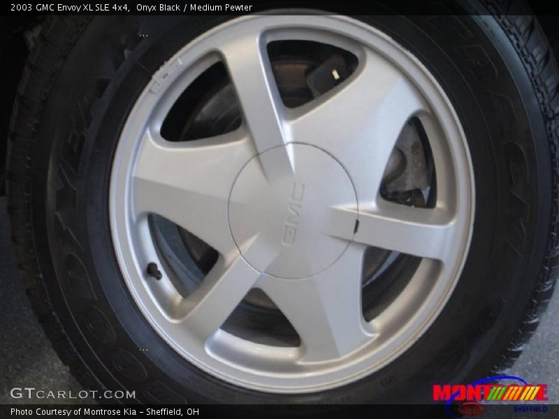 Onyx Black / Medium Pewter 2003 GMC Envoy XL SLE 4x4