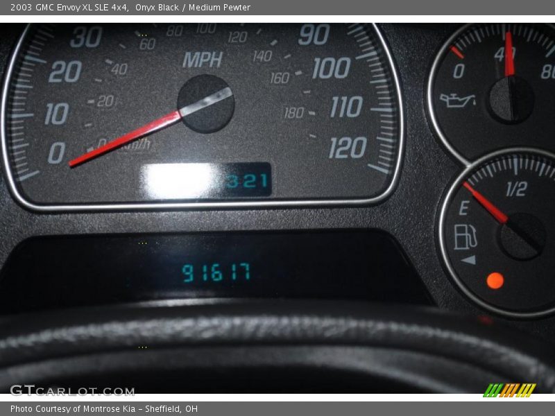 Onyx Black / Medium Pewter 2003 GMC Envoy XL SLE 4x4