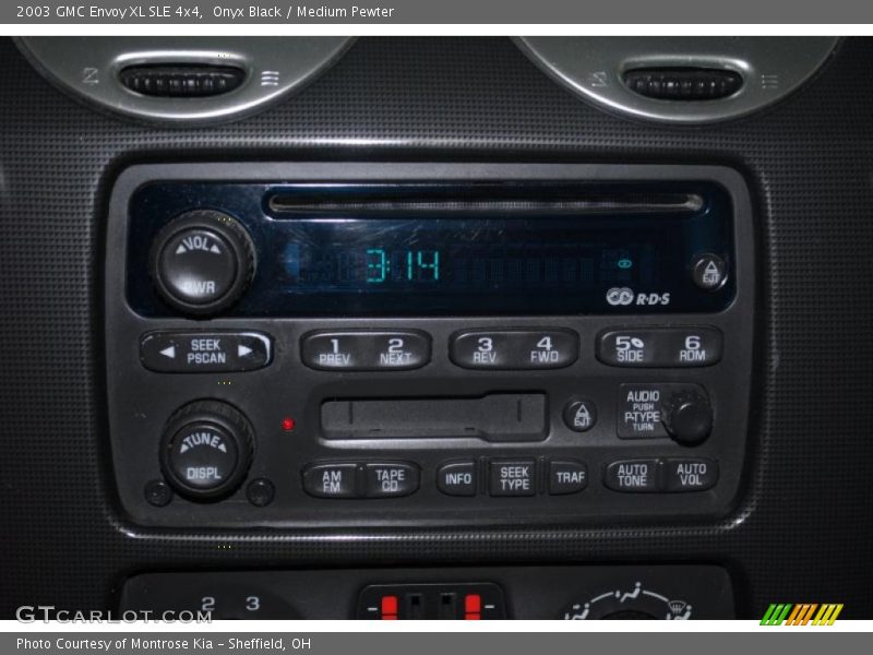 Onyx Black / Medium Pewter 2003 GMC Envoy XL SLE 4x4