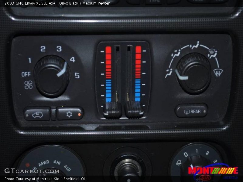 Onyx Black / Medium Pewter 2003 GMC Envoy XL SLE 4x4