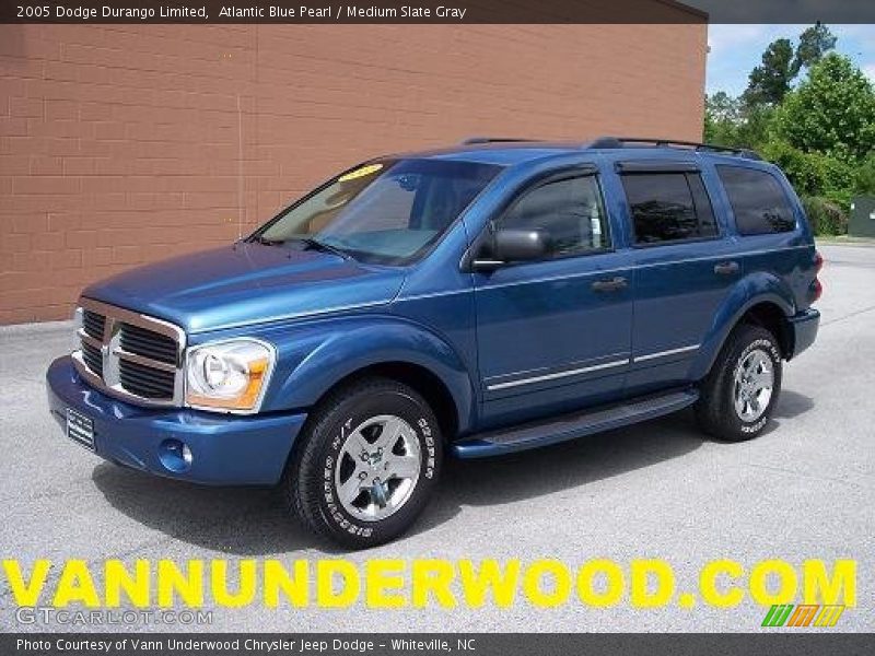 Atlantic Blue Pearl / Medium Slate Gray 2005 Dodge Durango Limited