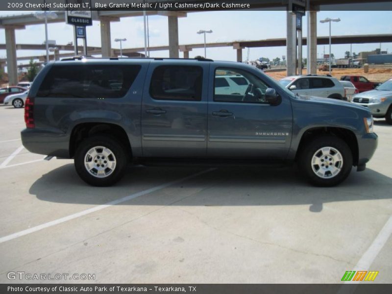 Blue Granite Metallic / Light Cashmere/Dark Cashmere 2009 Chevrolet Suburban LT