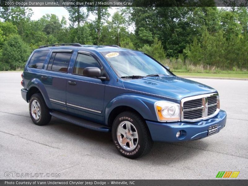Atlantic Blue Pearl / Medium Slate Gray 2005 Dodge Durango Limited