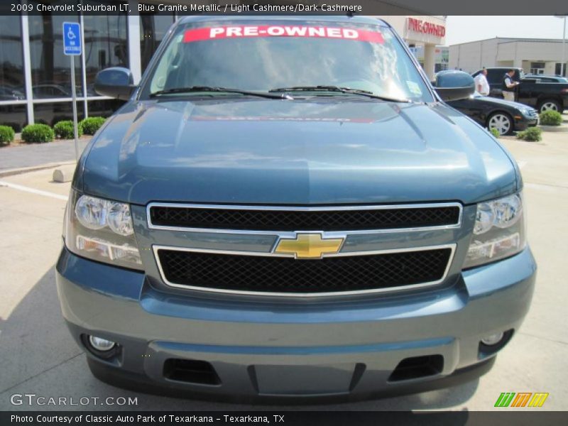 Blue Granite Metallic / Light Cashmere/Dark Cashmere 2009 Chevrolet Suburban LT