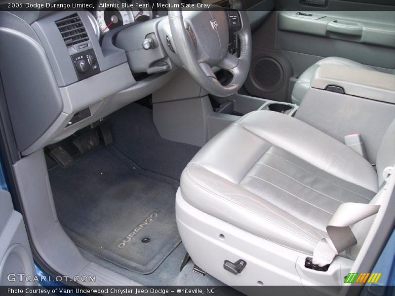 Atlantic Blue Pearl / Medium Slate Gray 2005 Dodge Durango Limited