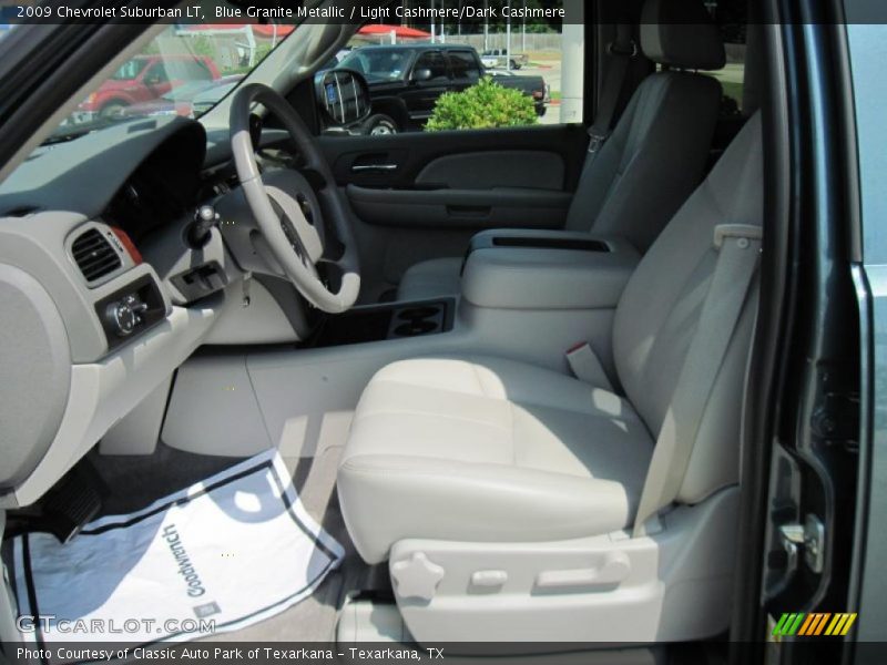 Blue Granite Metallic / Light Cashmere/Dark Cashmere 2009 Chevrolet Suburban LT