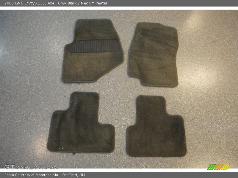 Onyx Black / Medium Pewter 2003 GMC Envoy XL SLE 4x4