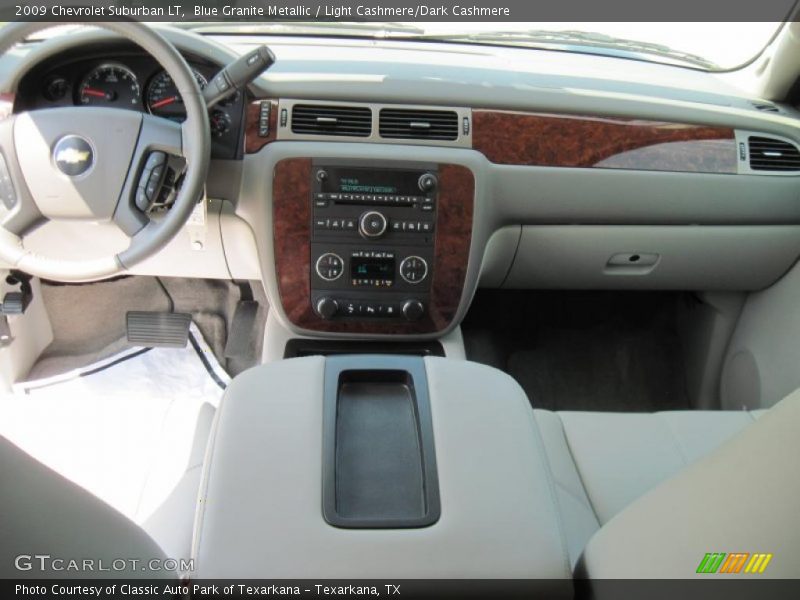 Blue Granite Metallic / Light Cashmere/Dark Cashmere 2009 Chevrolet Suburban LT