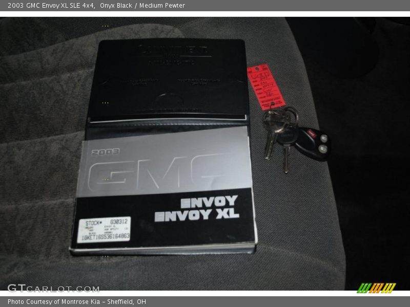 Onyx Black / Medium Pewter 2003 GMC Envoy XL SLE 4x4