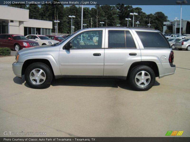 Silverstone Metallic / Light Gray 2006 Chevrolet TrailBlazer LS 4x4