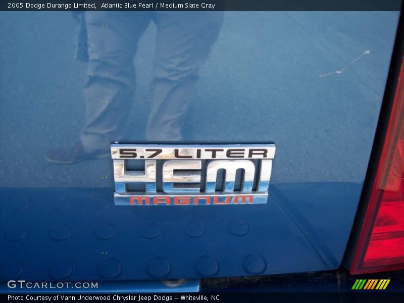 Atlantic Blue Pearl / Medium Slate Gray 2005 Dodge Durango Limited