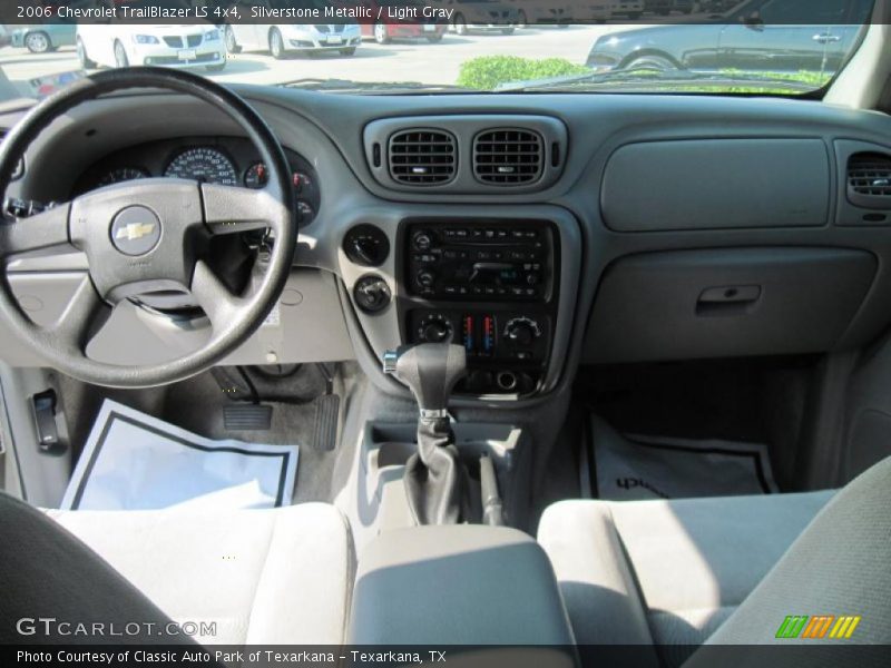 Silverstone Metallic / Light Gray 2006 Chevrolet TrailBlazer LS 4x4
