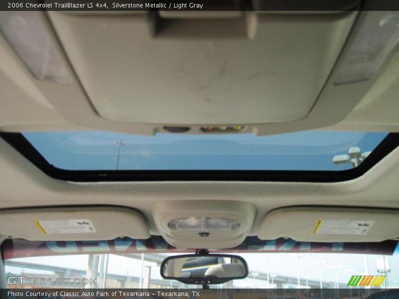 Silverstone Metallic / Light Gray 2006 Chevrolet TrailBlazer LS 4x4