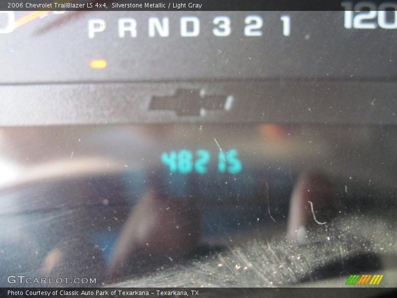 Silverstone Metallic / Light Gray 2006 Chevrolet TrailBlazer LS 4x4