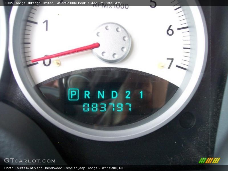 Atlantic Blue Pearl / Medium Slate Gray 2005 Dodge Durango Limited