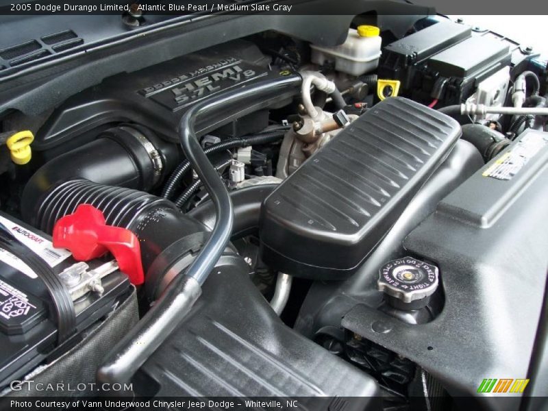 Atlantic Blue Pearl / Medium Slate Gray 2005 Dodge Durango Limited