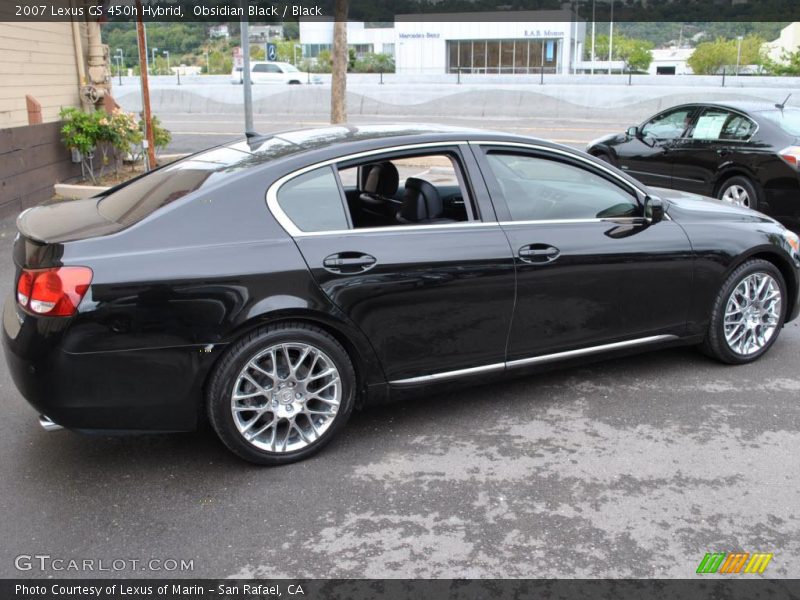 Obsidian Black / Black 2007 Lexus GS 450h Hybrid