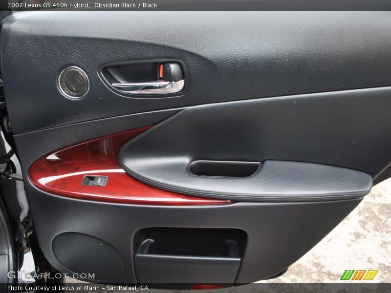Obsidian Black / Black 2007 Lexus GS 450h Hybrid