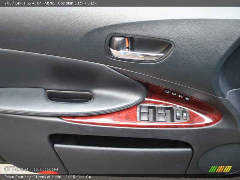 Obsidian Black / Black 2007 Lexus GS 450h Hybrid