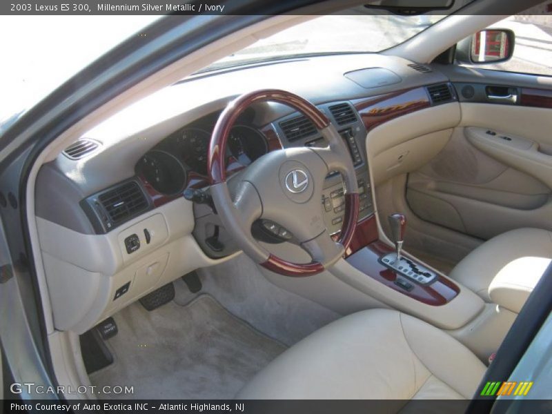 Millennium Silver Metallic / Ivory 2003 Lexus ES 300