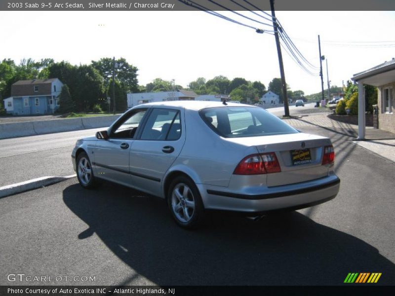 Silver Metallic / Charcoal Gray 2003 Saab 9-5 Arc Sedan