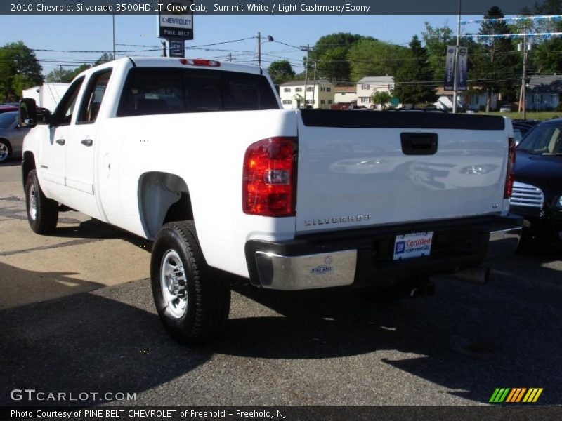 Summit White / Light Cashmere/Ebony 2010 Chevrolet Silverado 3500HD LT Crew Cab
