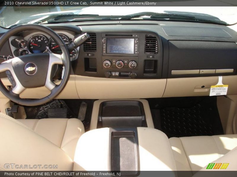 Summit White / Light Cashmere/Ebony 2010 Chevrolet Silverado 3500HD LT Crew Cab