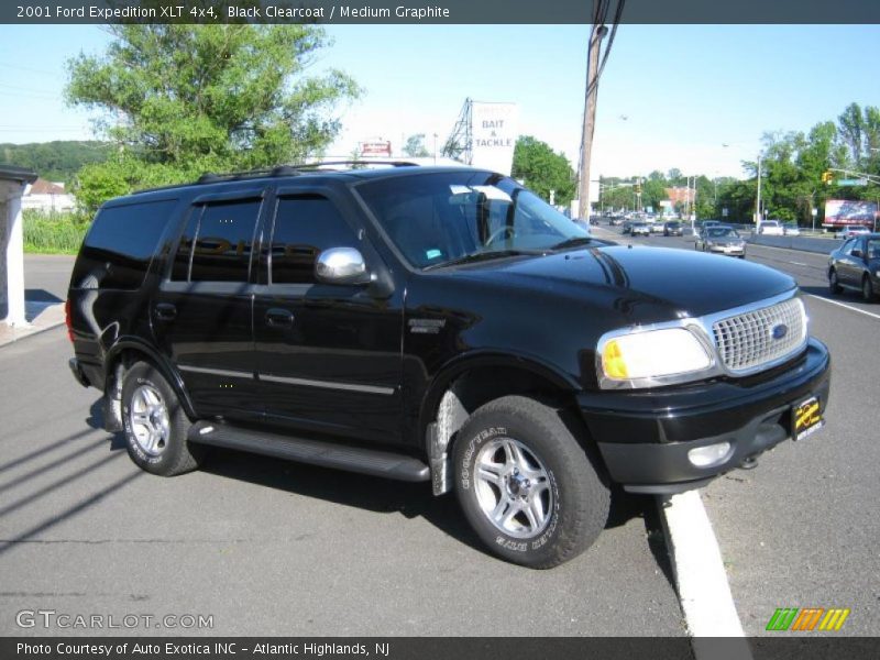 Black Clearcoat / Medium Graphite 2001 Ford Expedition XLT 4x4