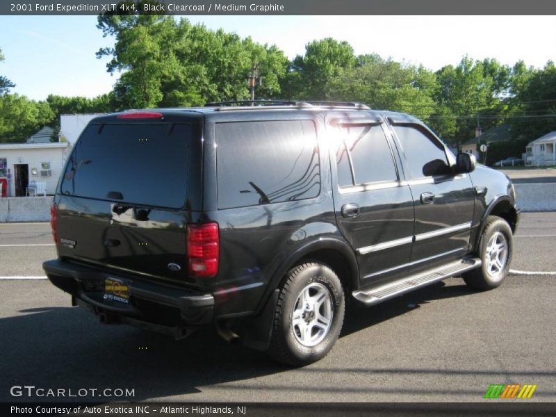 Black Clearcoat / Medium Graphite 2001 Ford Expedition XLT 4x4