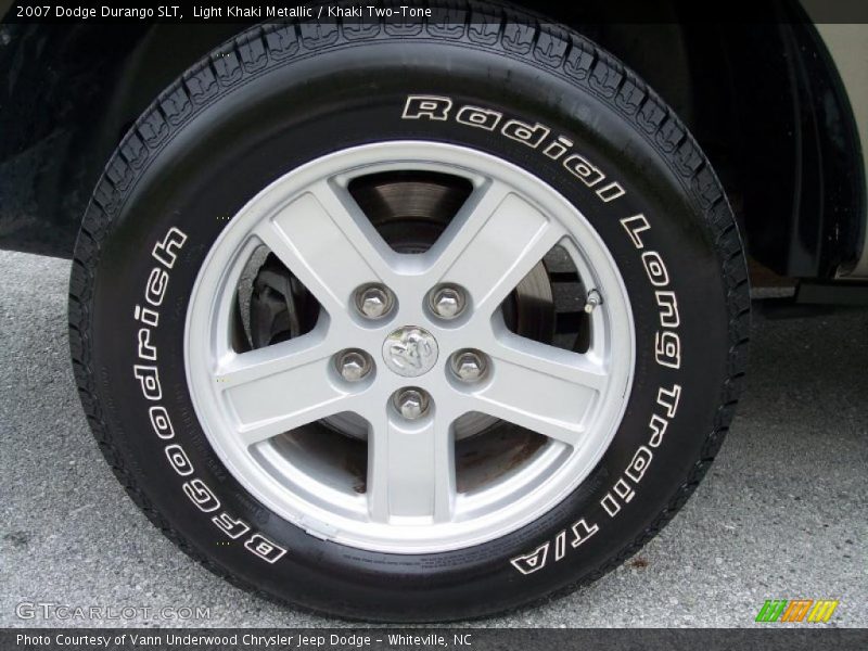 Light Khaki Metallic / Khaki Two-Tone 2007 Dodge Durango SLT