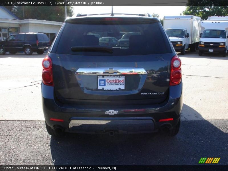 Cyber Gray Metallic / Jet Black 2010 Chevrolet Equinox LTZ
